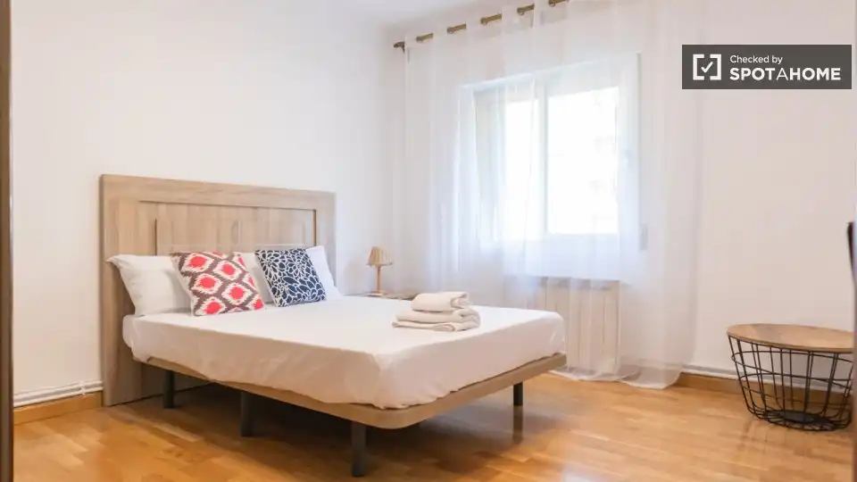 Habitación de Piso de alquiler en Madrid con Aire acondicionado, Calefacción y Amueblado