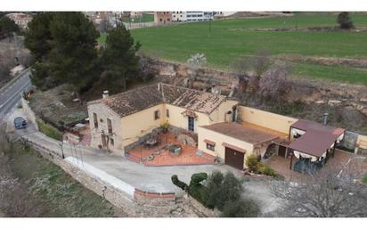 Vista exterior de Finca rústica en venda en Fonollosa amb Calefacció, Jardí privat i Piscina