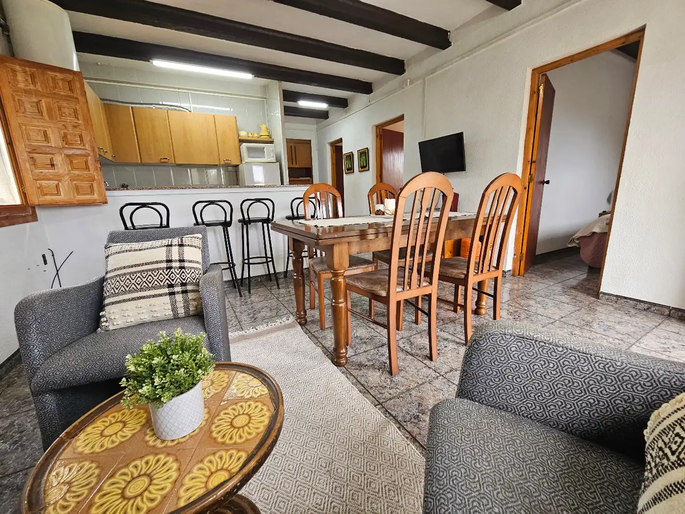Menjador de Casa o xalet en venda en L'Ametlla de Mar  amb Jardí privat, Terrassa i Traster