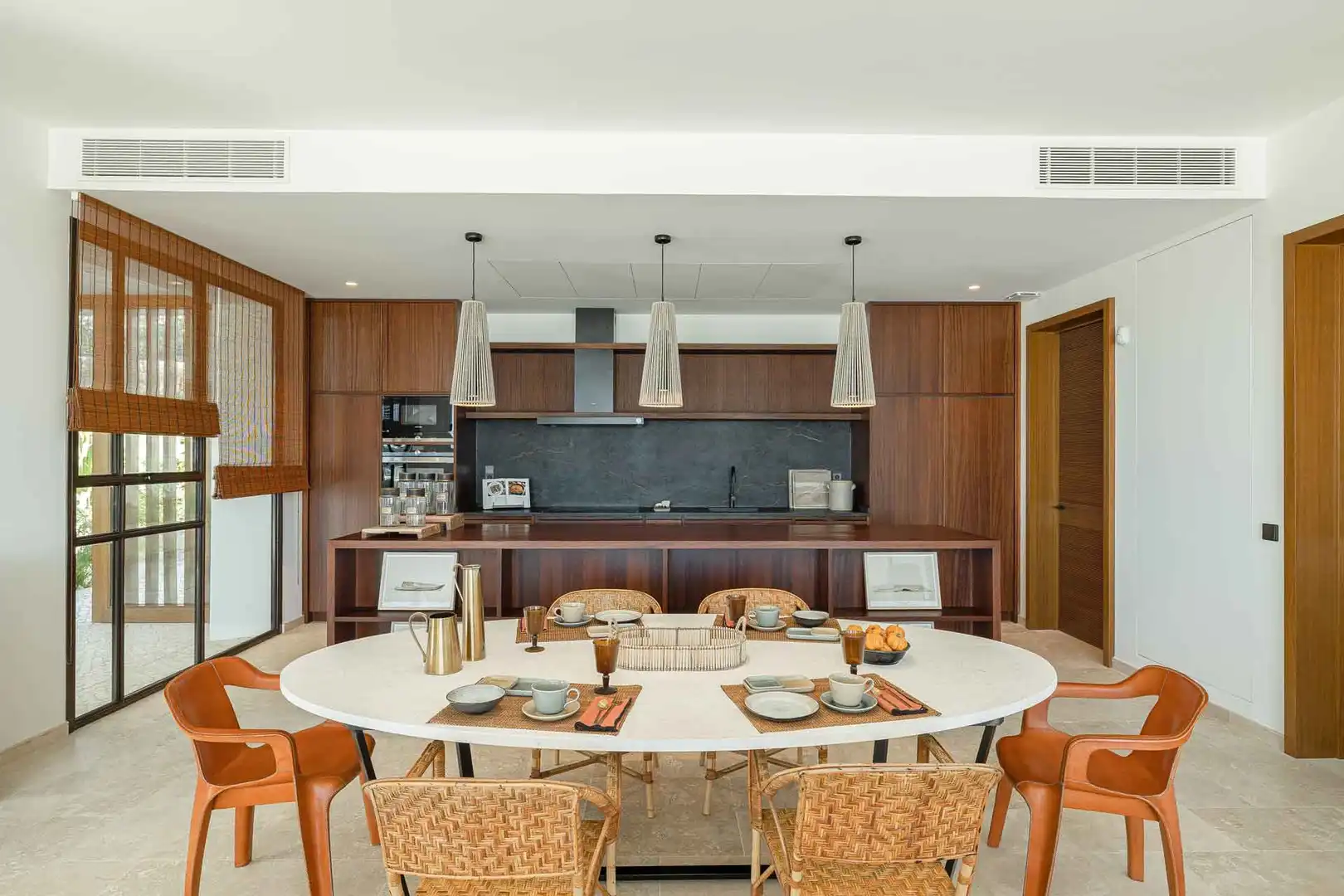 Cocina de Casa o chalet en venta en Casares con Aire acondicionado, Jardín privado y Terraza
