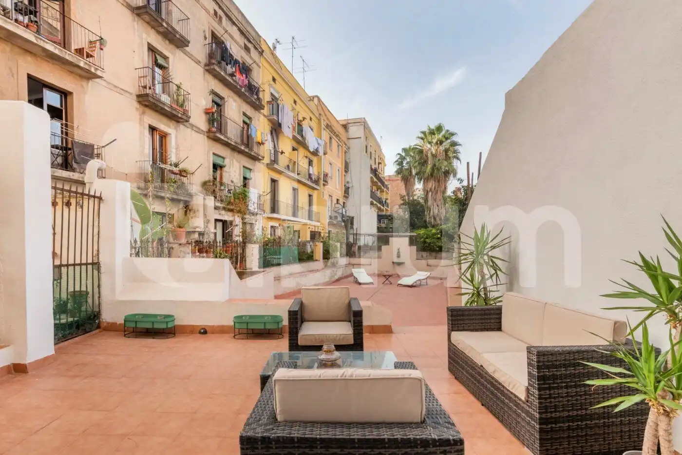 Terrasse von Wohnung zum Verkauf in Barcelona mit Klimaanlage und Terrasse