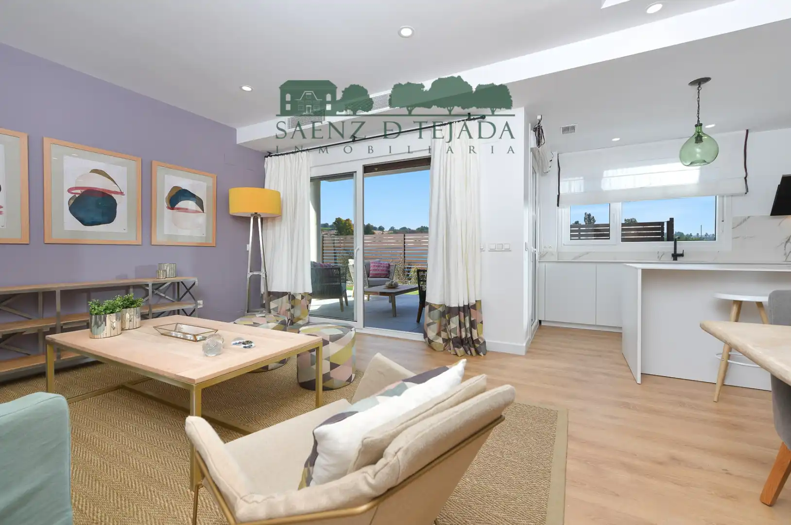 Sala de estar de Casa o chalet de alquiler en Dos Hermanas con Aire acondicionado, Calefacción y Jardín privado