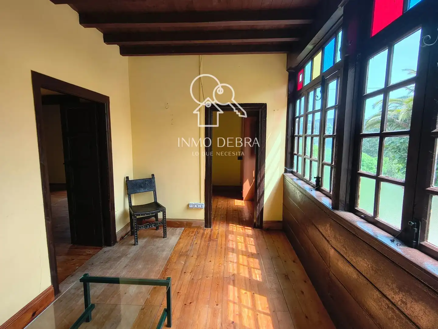 Vista exterior de Casa o chalet en venta en Salas con Calefacción y Terraza