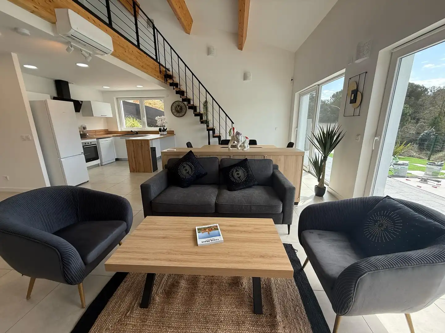 Sala de estar de Casa o chalet en venta en Vidreres con Calefacción, Jardín privado y Terraza