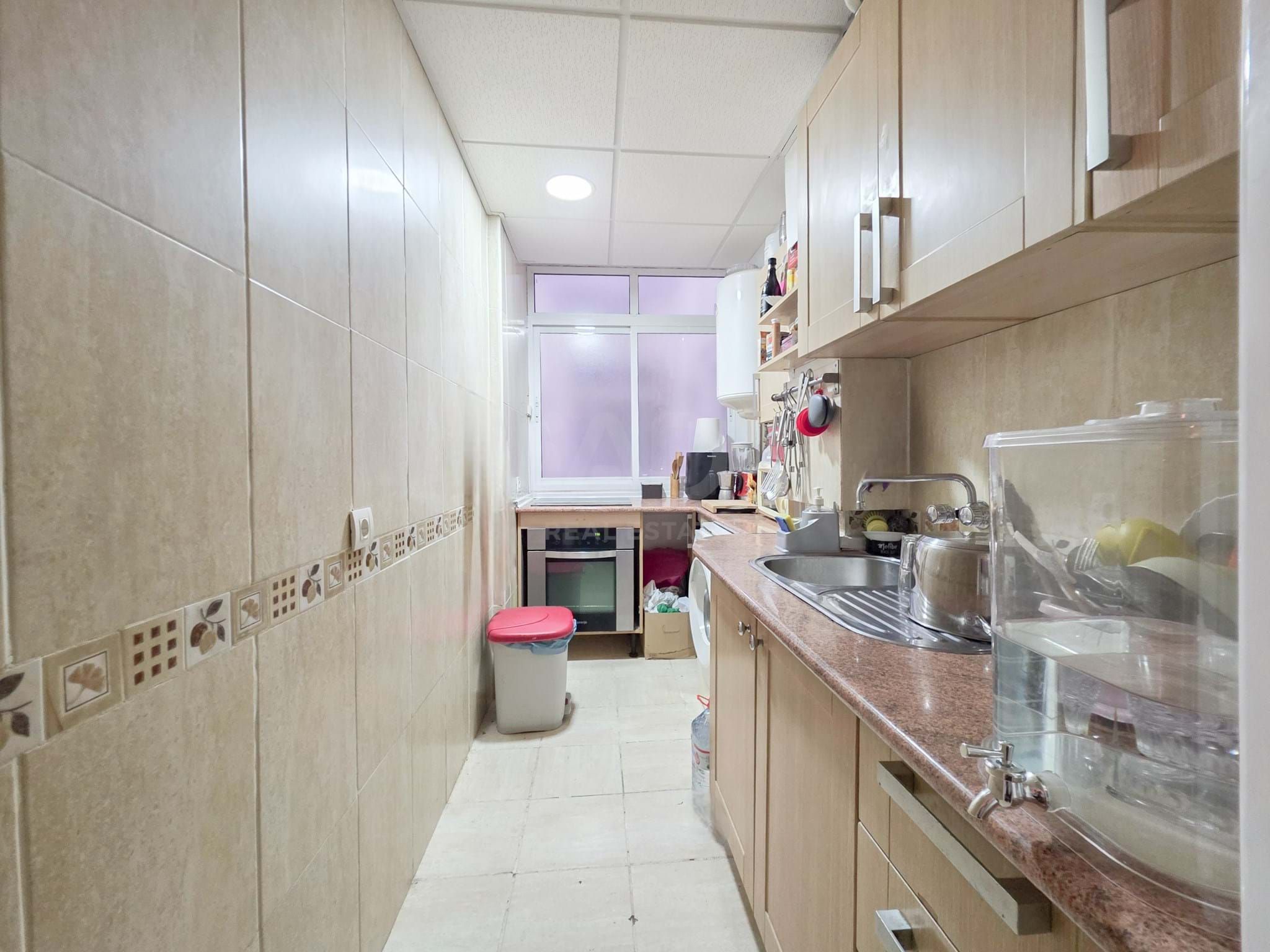 Kitchen of Flat for sale in Málaga Capital  with Air Conditioner and Heating