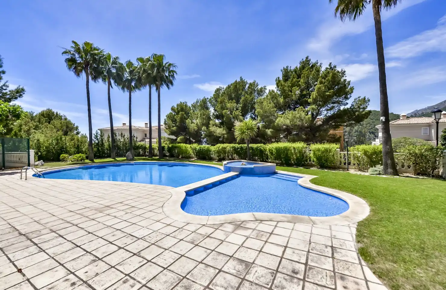 Swimming pool of Detached homes for rent in El Campello  with Air Conditioner, Heating and Terrace