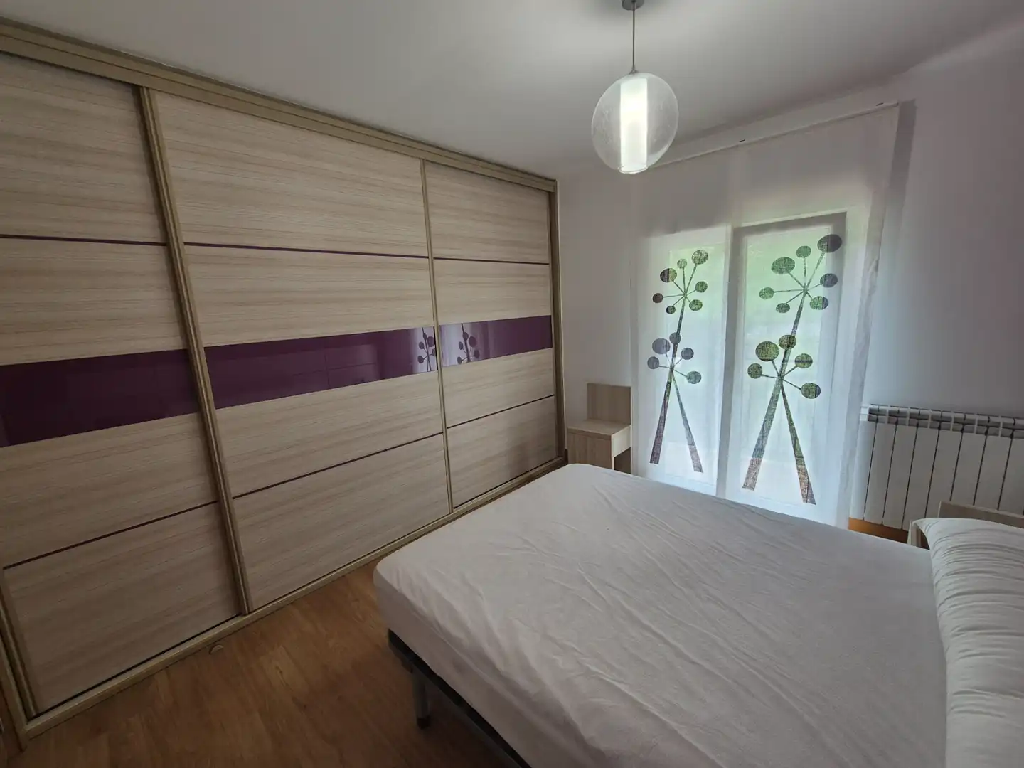 Schlafzimmer von Wohnungen zur Miete in Usurbil mit Heizung, Parkett und Möbliert