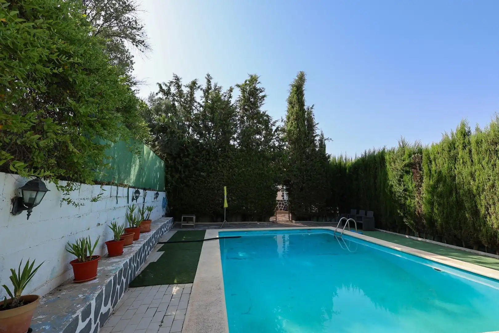 Schwimmbecken von Country house zum Verkauf in Cogollos de la Vega mit Schwimmbad und Möbliert