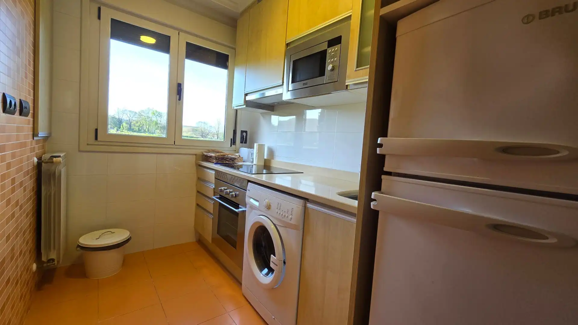 Kitchen of Flat for sale in Llanes  with Heating, Terrace and Furnished