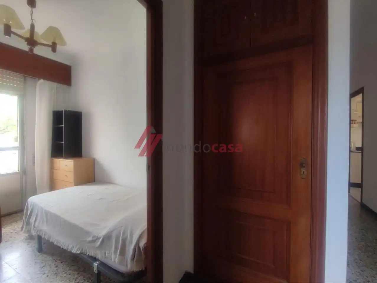 Bedroom of Flat for rent in Ferrol  with Heating and Furnished