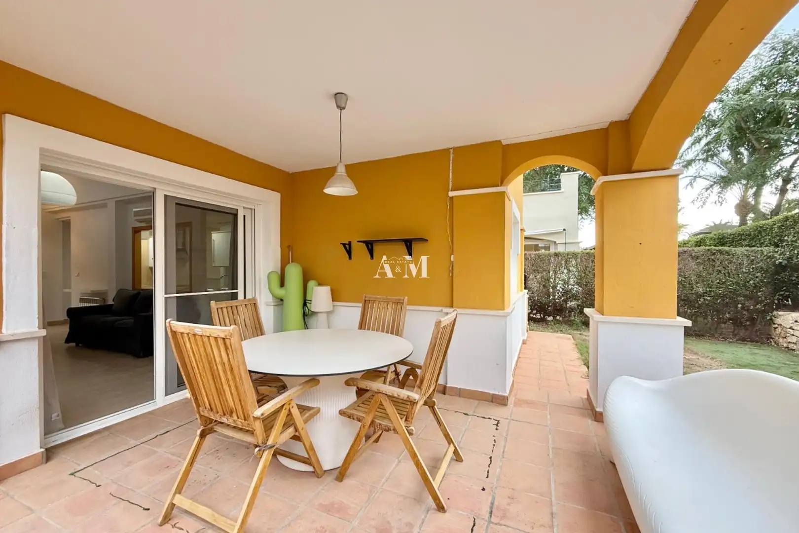 Terrassa de Casa o xalet de lloguer en Torre-Pacheco amb Calefacció, Jardí privat i Terrassa