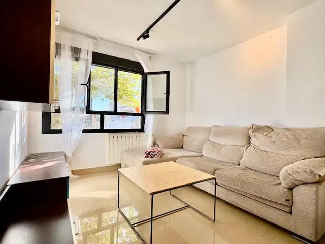 Living room of Flat for rent in El Álamo  with Heating, Furnished and Oven