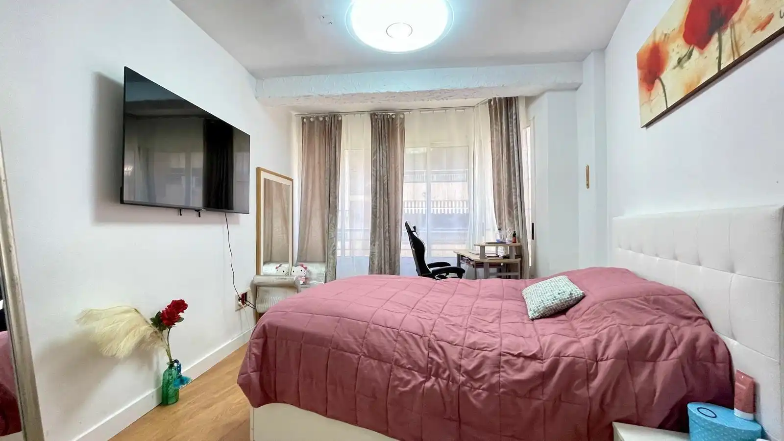 Bedroom of Flat for sale in Alicante / Alacant  with Air Conditioner, Heating and Terrace