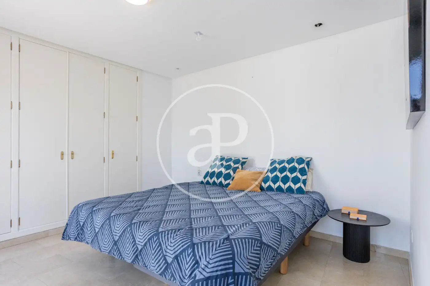 Bedroom of Attic for rent in Valencia  with Air Conditioner, Heating and Terrace