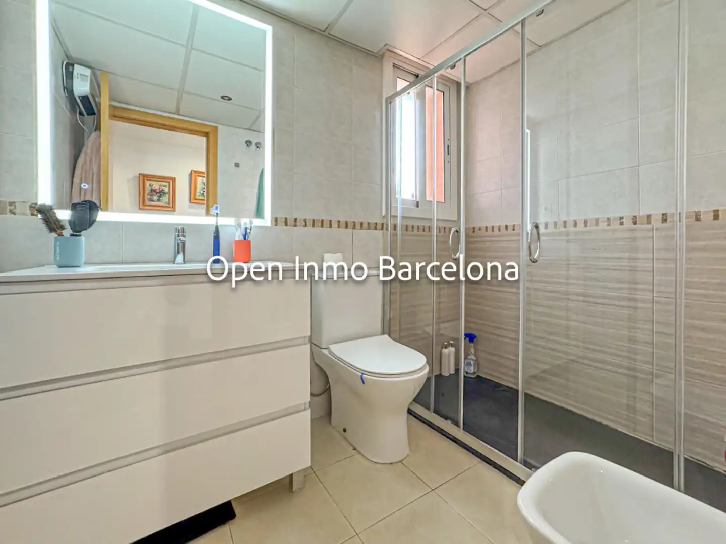 Bathroom of Flat for sale in Torredembarra  with Air Conditioner, Heating and Terrace