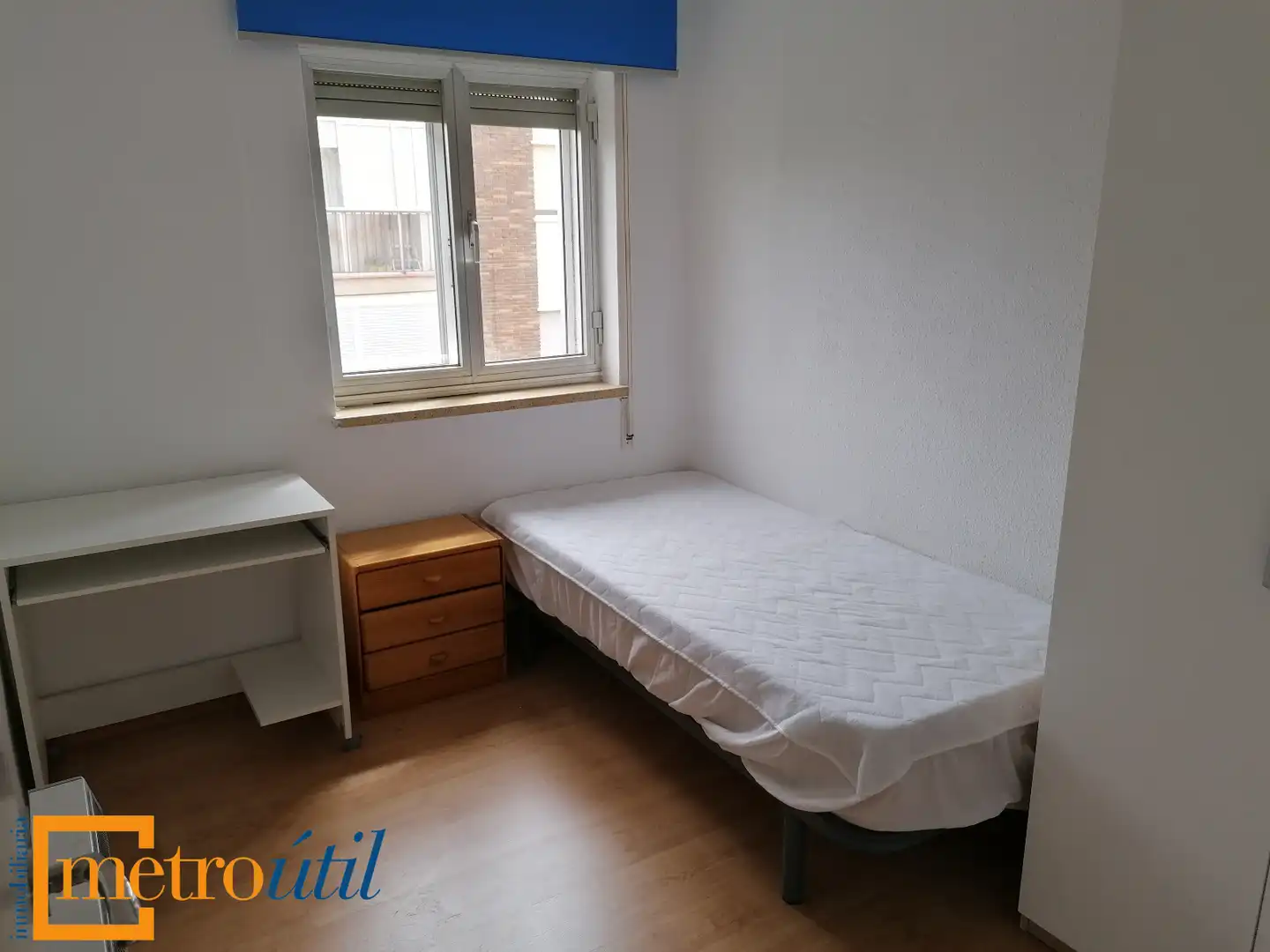 Bedroom of Flat for sale in Salamanca  with Heating, Parquet flooring and Balcony