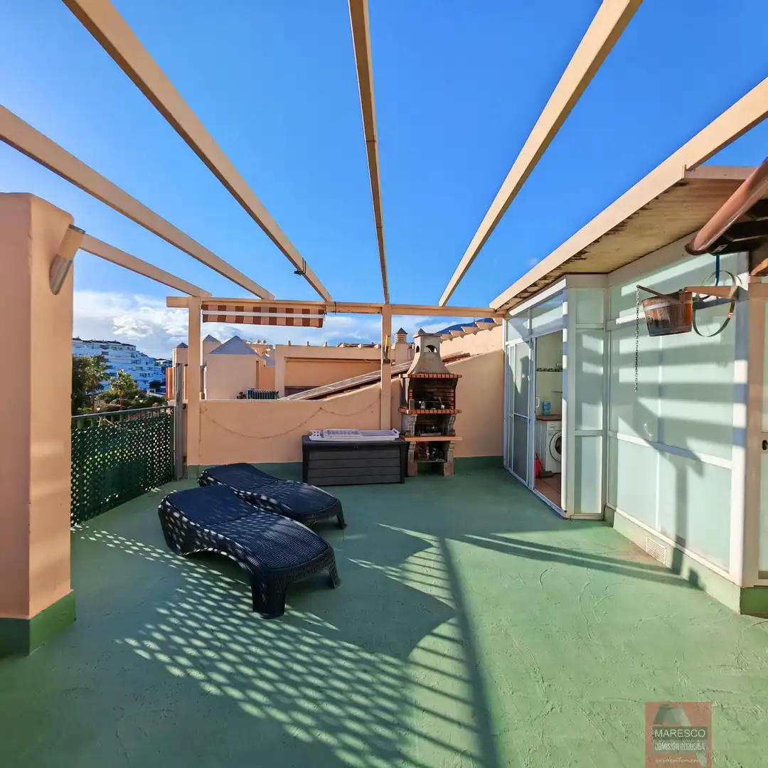 Terrace of Attic for sale in Fuengirola  with Air Conditioner, Terrace and Community pool