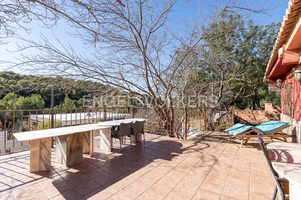 Terraza de Casa o chalet en venta en Sagunto / Sagunt con Aire acondicionado, Calefacción y Jardín privado