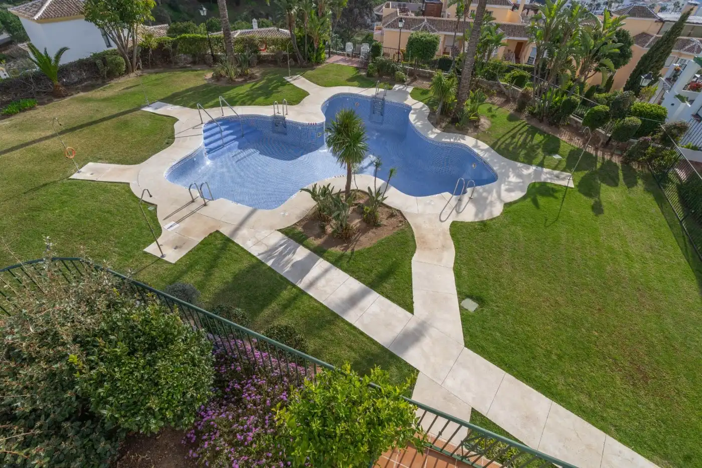 Piscina de Pis de lloguer en Alhaurín Golf 