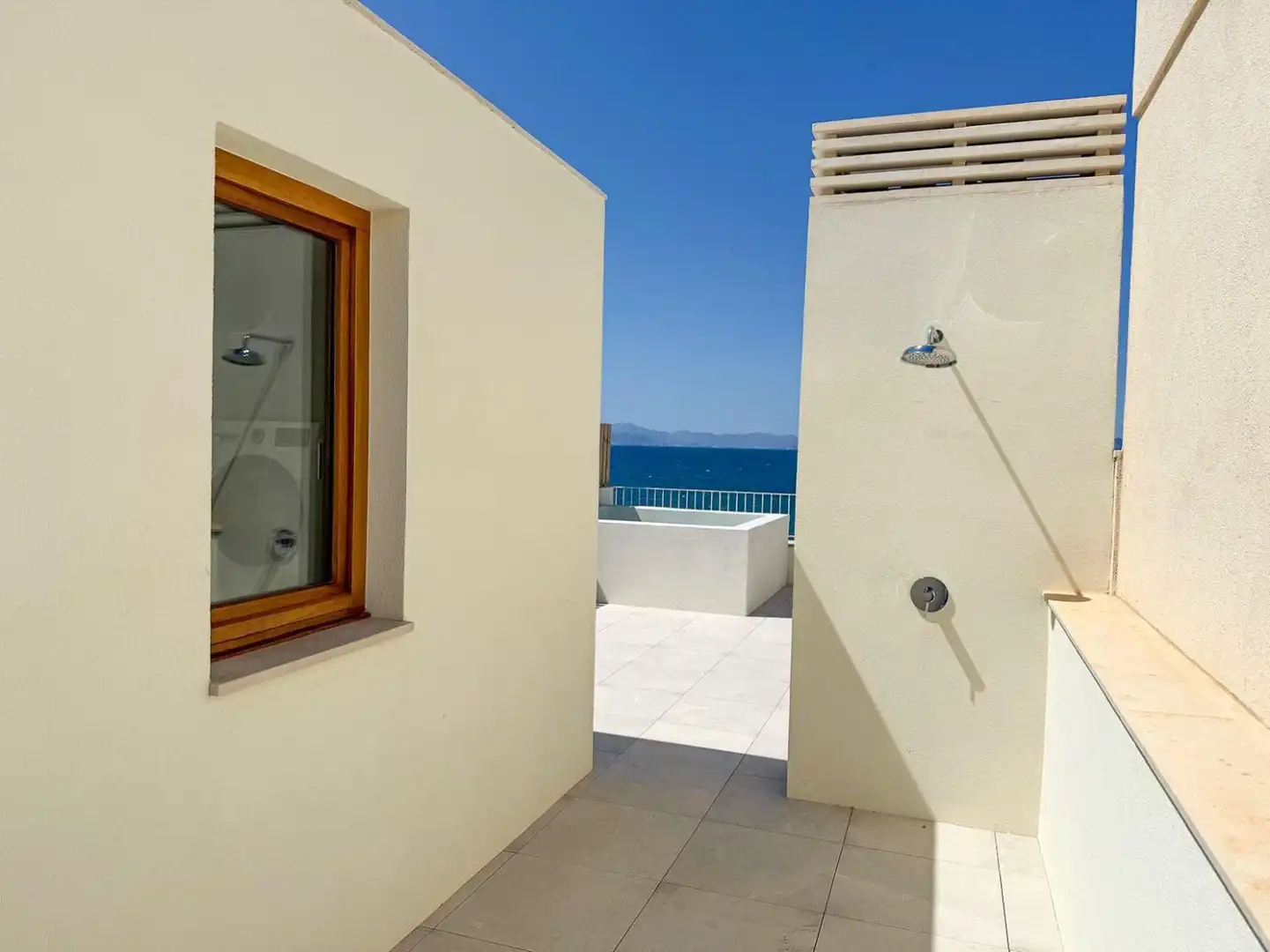 Terrasse von Wohnung zum Verkauf in Artà mit Klimaanlage, Terrasse und Abstellraum
