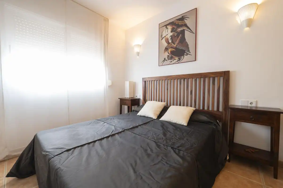 Dormitori de Casa adosada en venda en Sant Antoni de Portmany amb Aire condicionat, Calefacció i Jardí privat