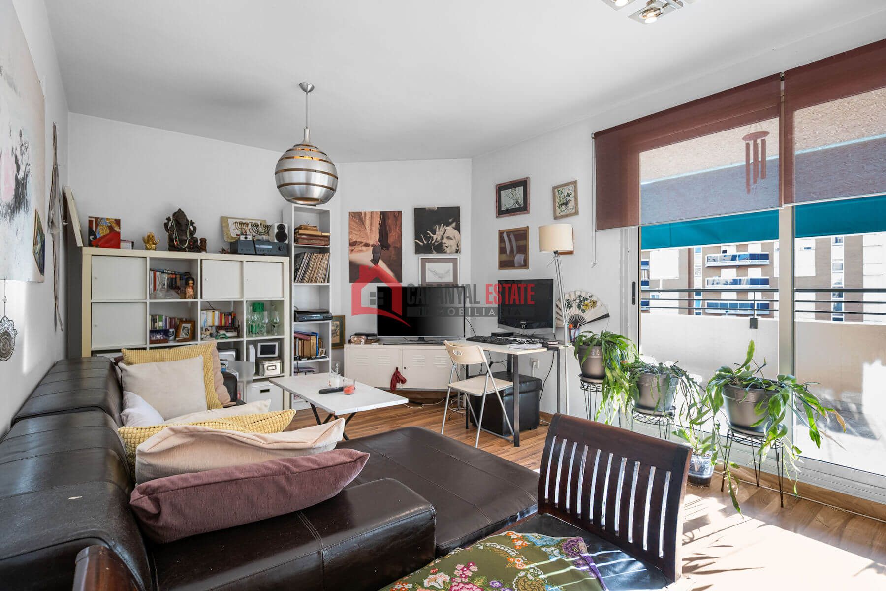 Living room of Apartment for sale in La Pobla de Farnals  with Air Conditioner, Terrace and Storage room