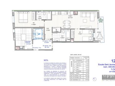 Flat with balcony for sale in Carrer Sant Jaume