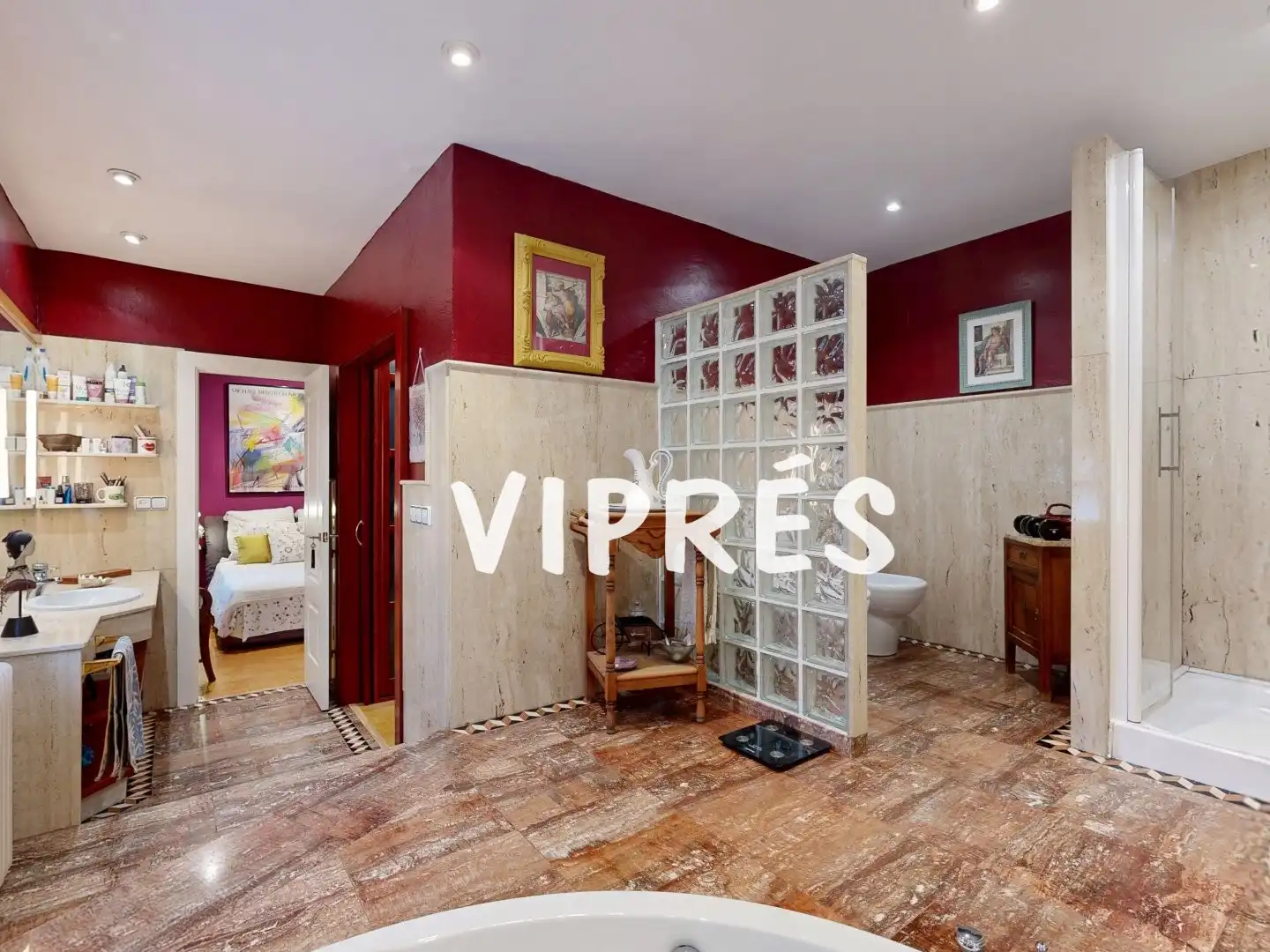 Habitación de Casa adosada en venta en Mérida con Calefacción