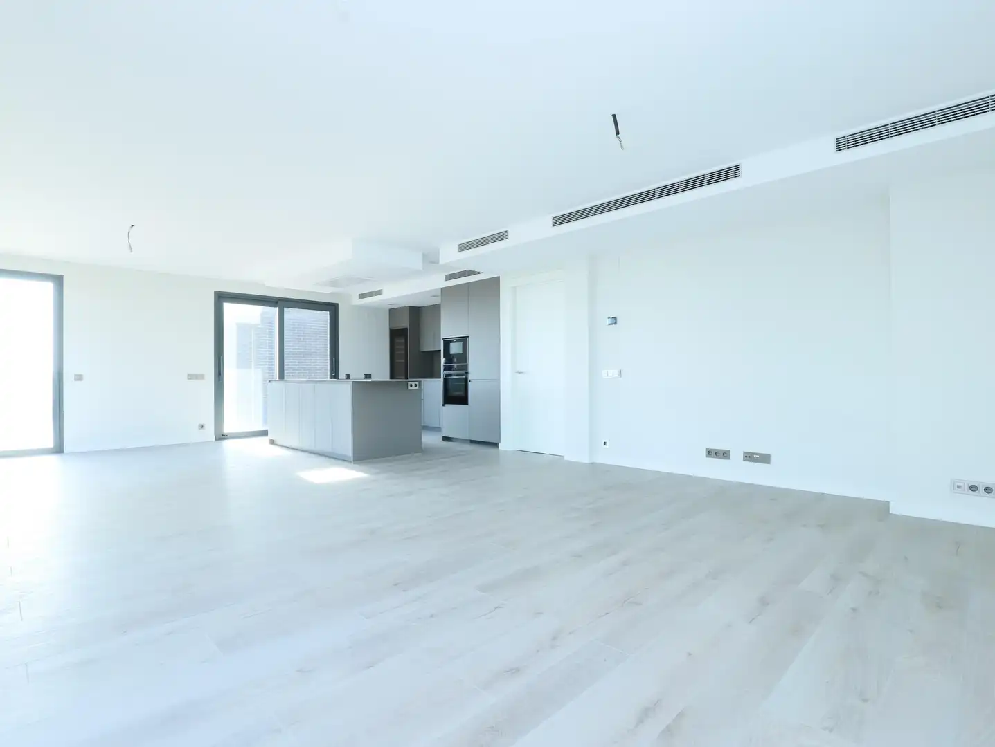 Sala de estar de Ático en venta en Esplugues de Llobregat con Aire acondicionado, Calefacción y Jardín privado