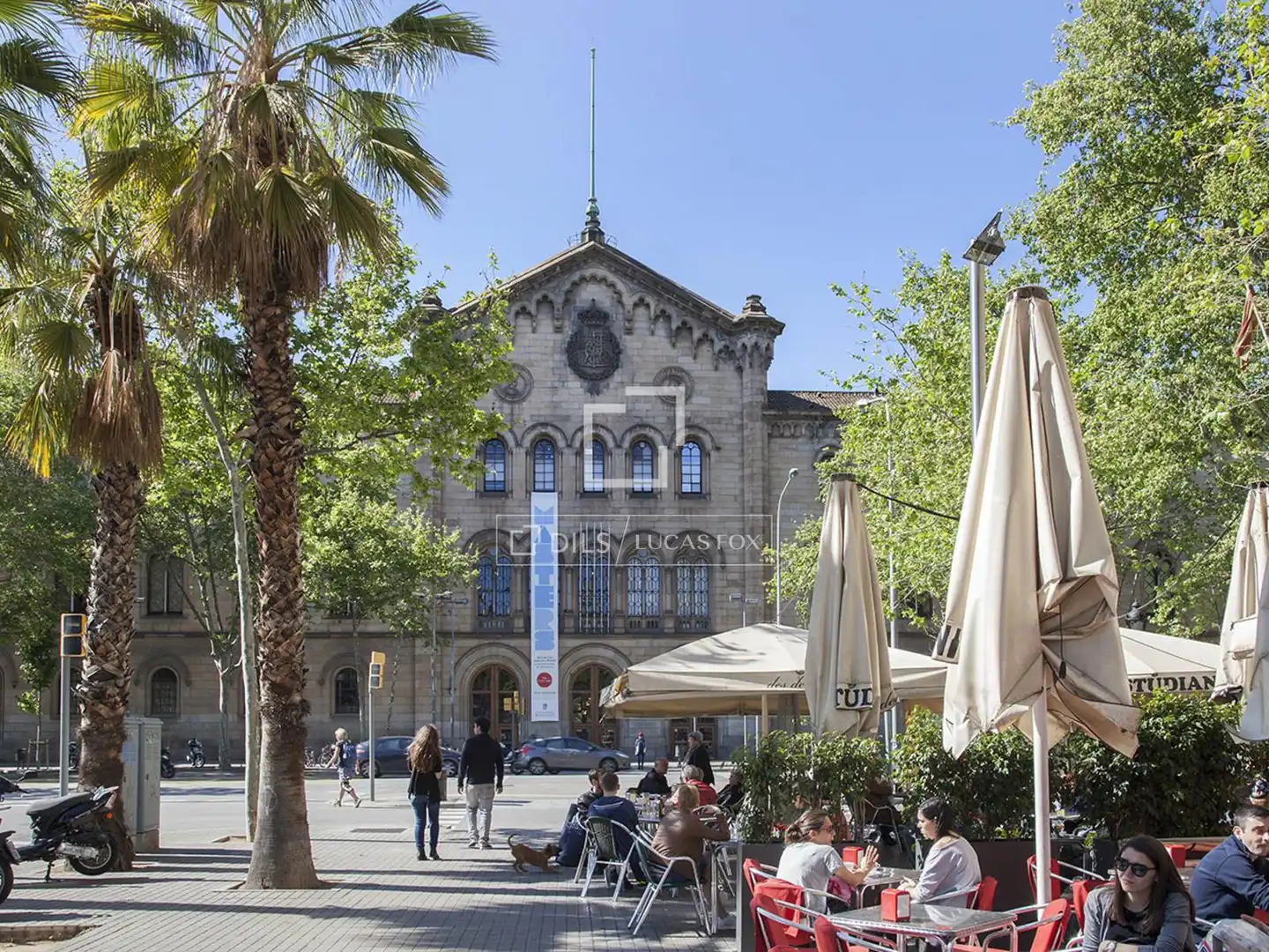 Vista exterior de Piso en venta en Barcelona con Aire acondicionado y Balcón