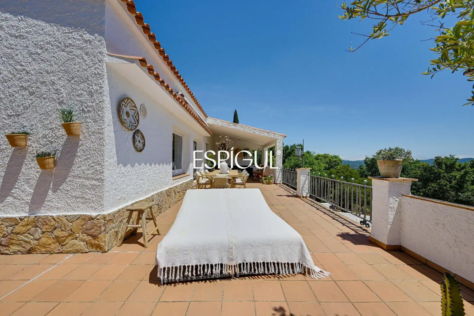 Terrassa de Casa o xalet en venda en Vall-llobrega amb Aire condicionat, Calefacció i Terrassa