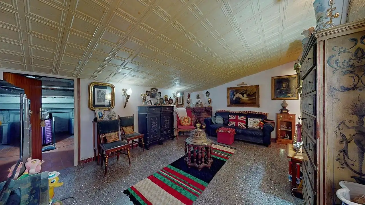 Sala d'estar de Àtic en venda en Mataró amb Aire condicionat, Calefacció i Parquet