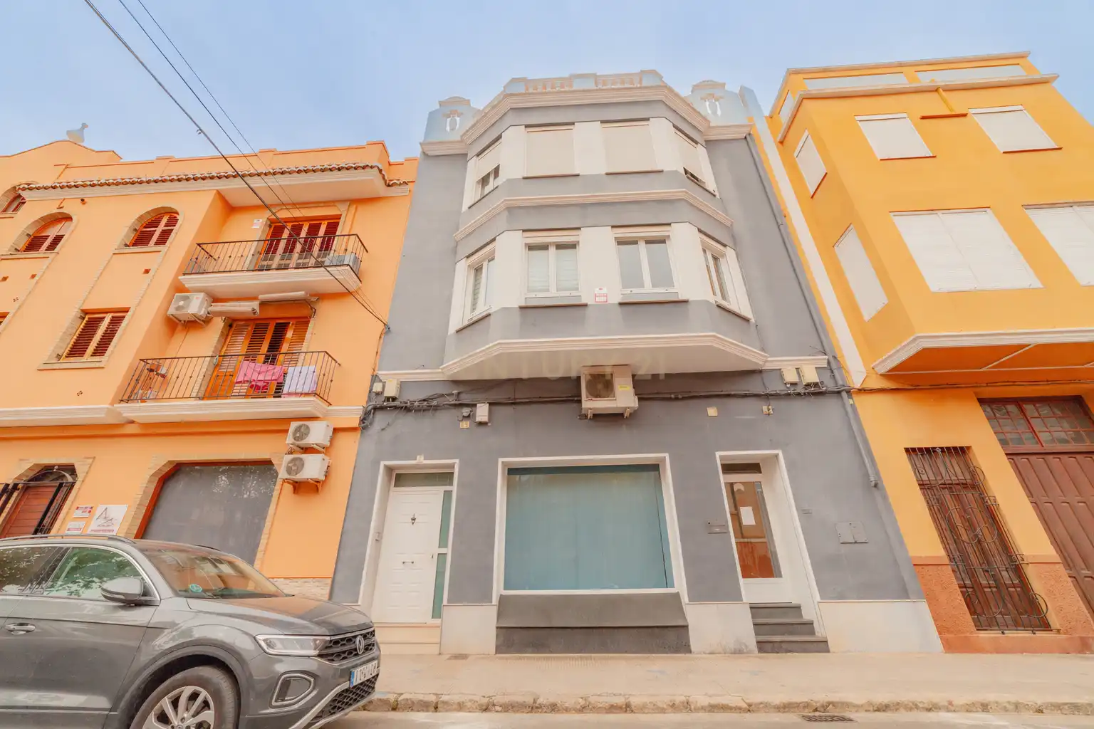 Vista exterior de Piso en venta en Carcaixent con Aire acondicionado