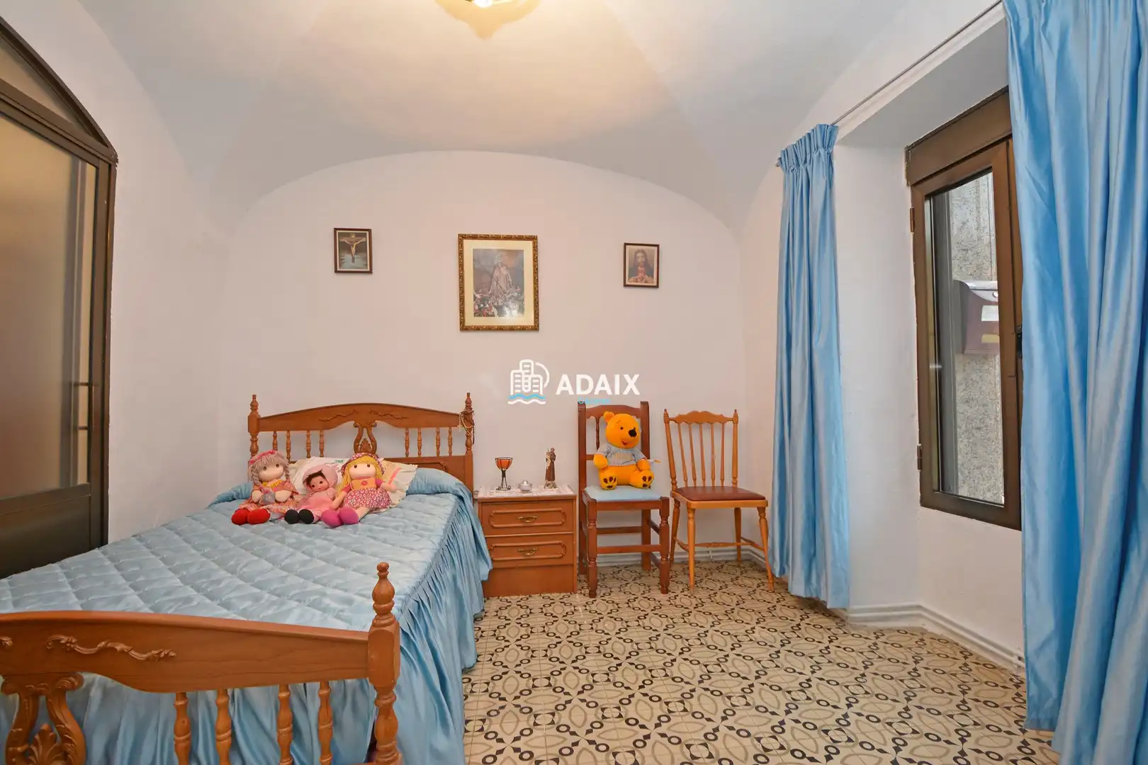 Dormitori de Casa adosada en venda en Aldea del Cano amb Calefacció, Terrassa i Traster