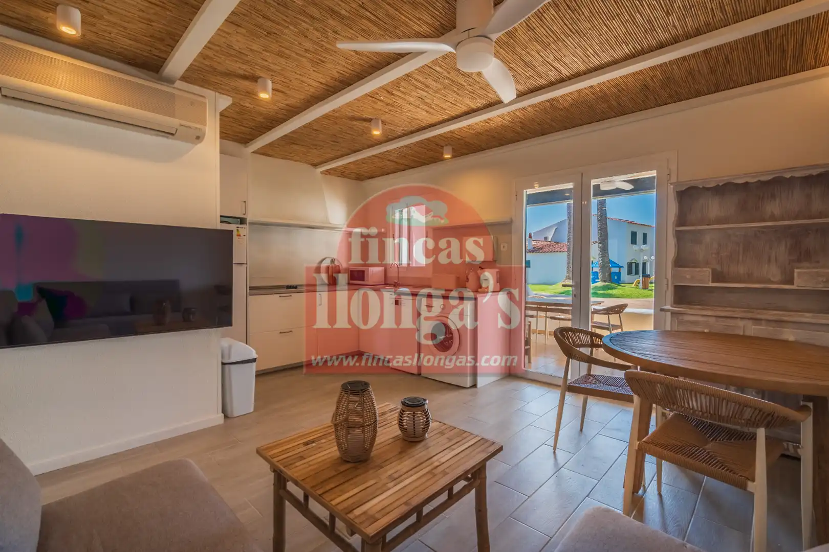 Vista exterior de Casa adosada en venta en Ciutadella de Menorca con Aire acondicionado, Terraza y Amueblado