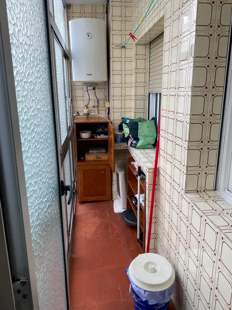 Cocina de Piso de alquiler en Plasencia con Amueblado y Balcón