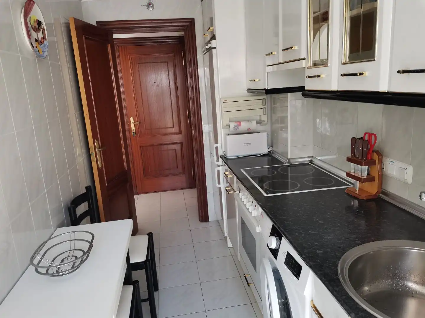 Küche von Wohnung zur Miete in Noja mit Heizung, Privatgarten und Terrasse