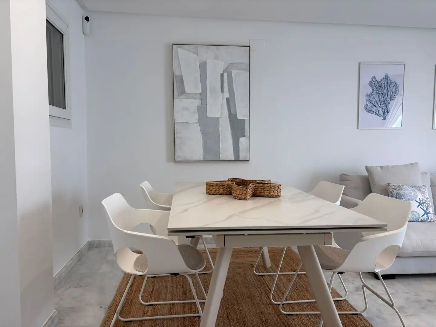 Comedor de Apartamento de alquiler en Altea con Aire acondicionado, Calefacción y Amueblado