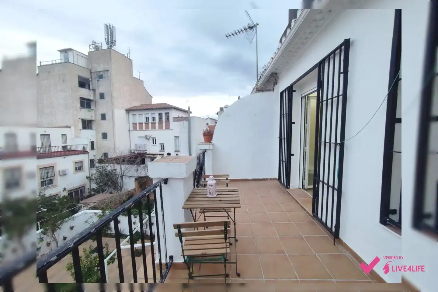 Terrace of Ground floor for share in Granada  with Heating, Terrace and Storage room