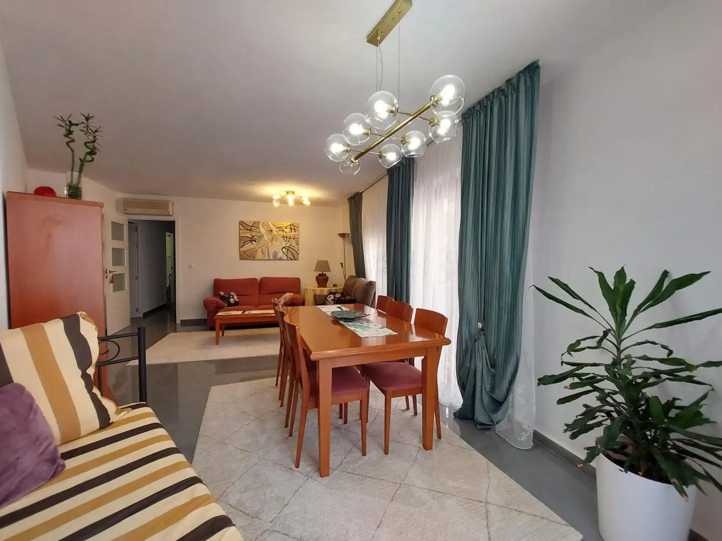 Dining room of Flat for rent in Alicante / Alacant  with Air Conditioner and Furnished