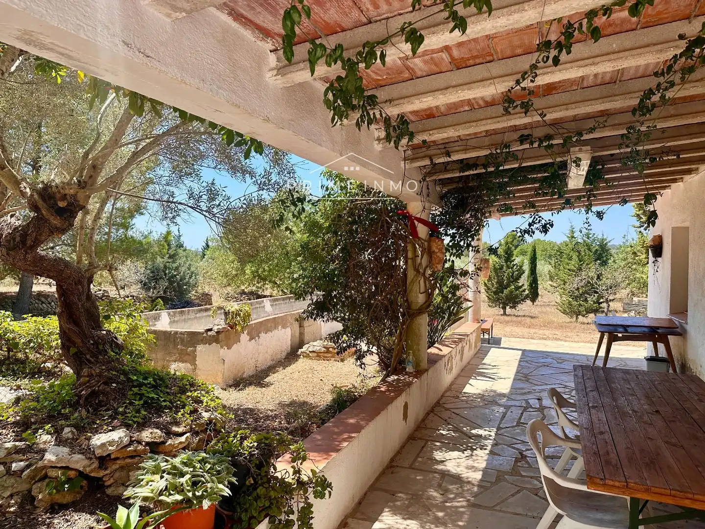 Terraza de Finca rústica en venta en L'Ametlla de Mar  con Trastero