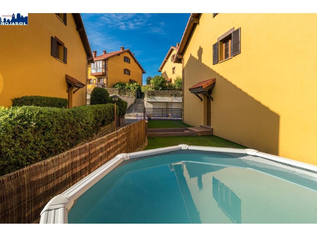 Swimming pool of Single-family semi-detached for sale in Bareyo  with Heating, Private garden and Terrace