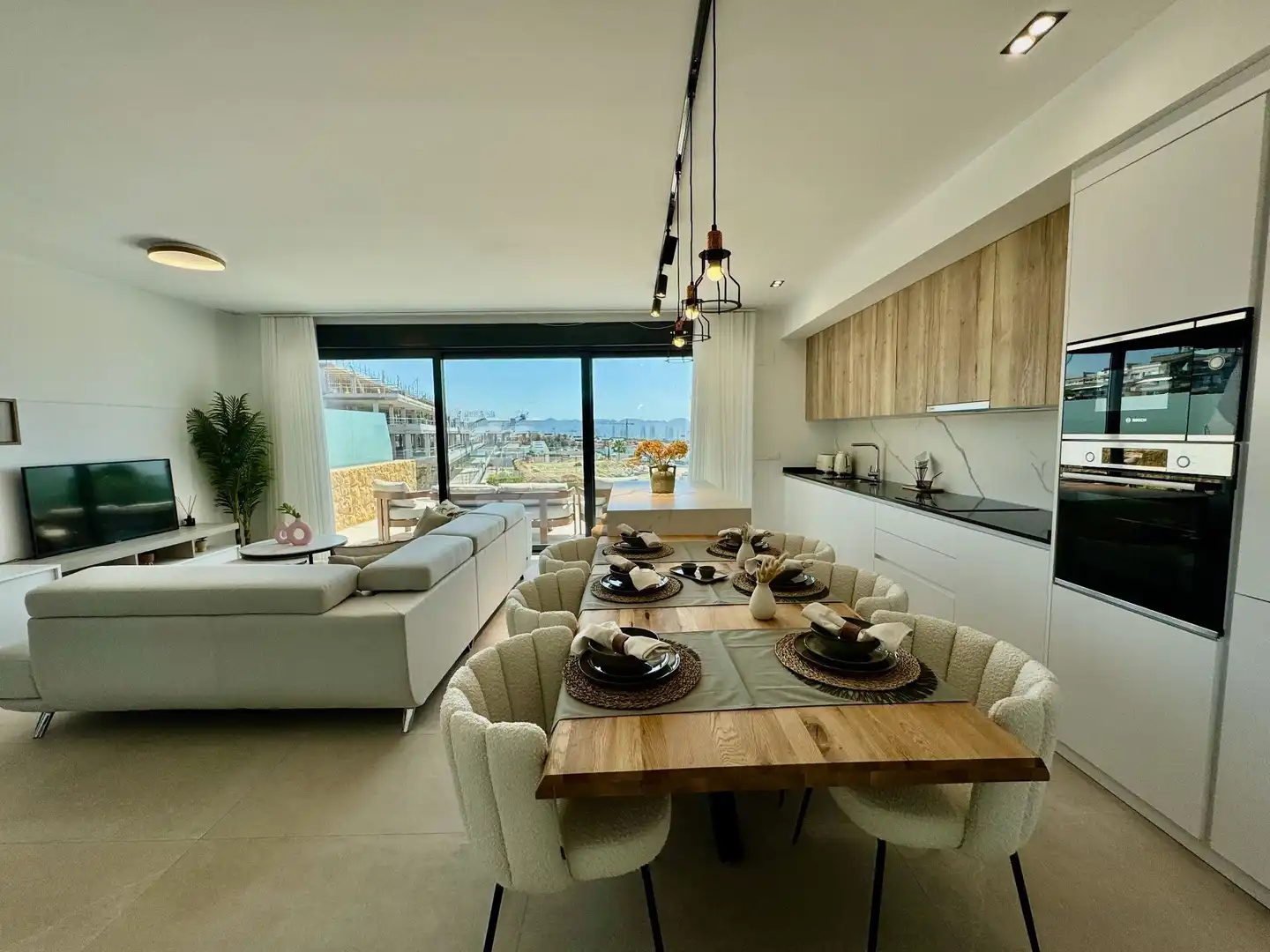Apartament amb piscina en venda a Balcón de Finestrat - Terra Marina, imagen 6