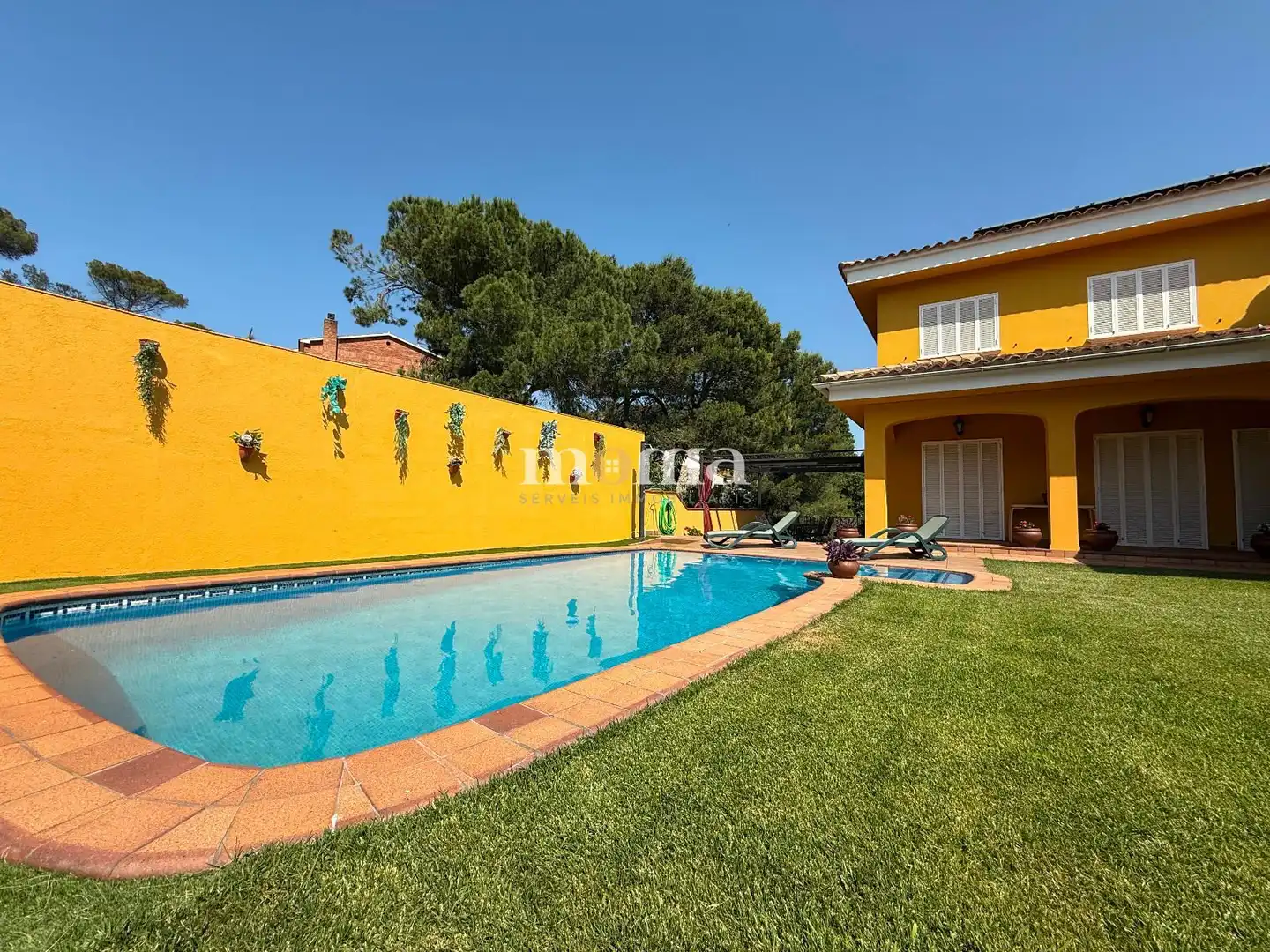Jardí de Casa o xalet en venda en Montornès del Vallès amb Aire condicionat, Calefacció i Jardí privat