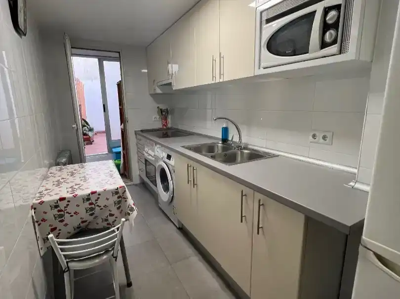 Küche von Wohnung zur Miete in Salamanca Capital mit Balkon
