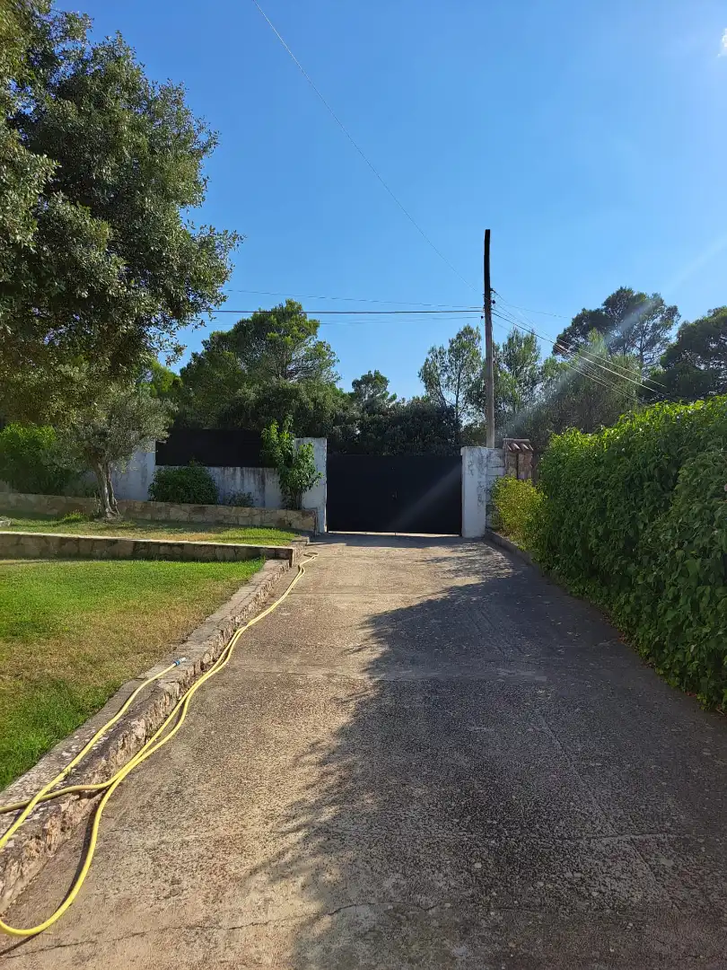 Vista exterior de Casa o xalet en venda en Albalate de Zorita amb Calefacció, Jardí privat i Terrassa