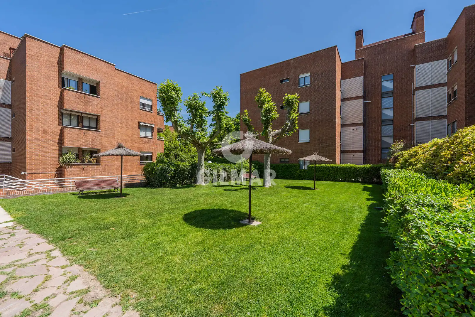 Garten von Wohnung zum Verkauf in Pozuelo de Alarcón mit Heizung, Privatgarten und Abstellraum