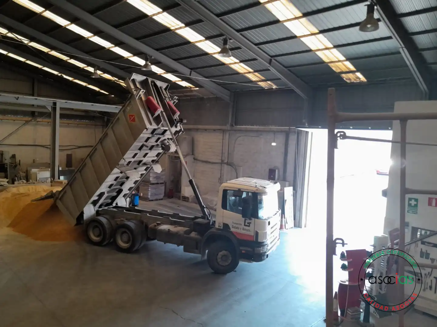 Parking de Nave industrial en venta en Gijón 