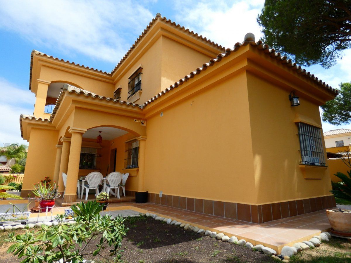Garden of House or chalet for sale in Chiclana de la Frontera  with Air Conditioner, Private garden and Terrace