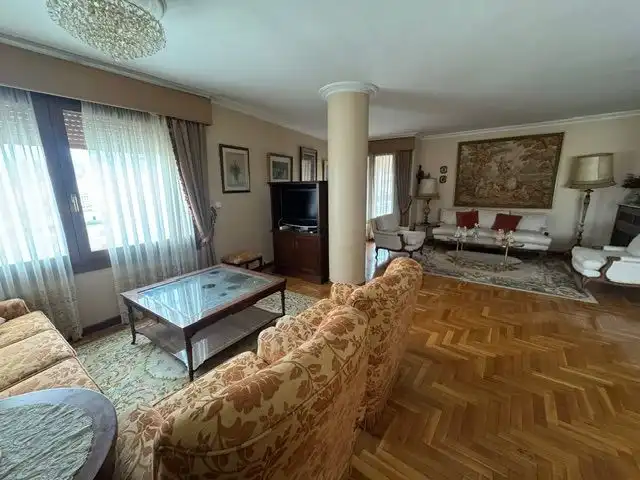 Wohnzimmer von Wohnung zur Miete in Alcoy / Alcoi mit Klimaanlage, Heizung und Terrasse